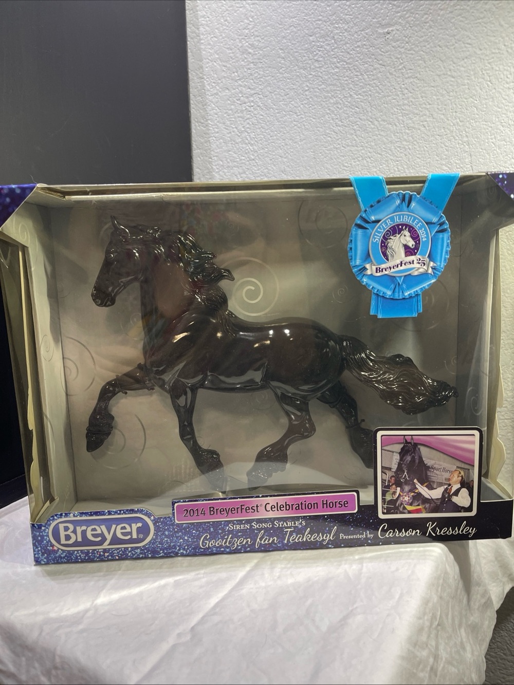 Breyer 2014 BreyerFest Celebration Gooitzen fan Teakesyl